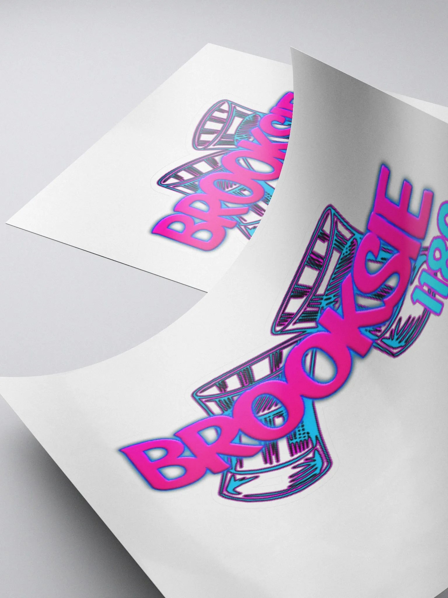 Brooksie sticker design by Twitch fam product image (4)