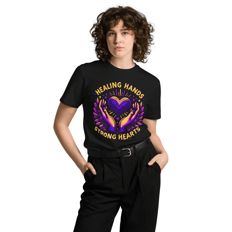 strong hearts ,healing hands t-shirt product image (8)
