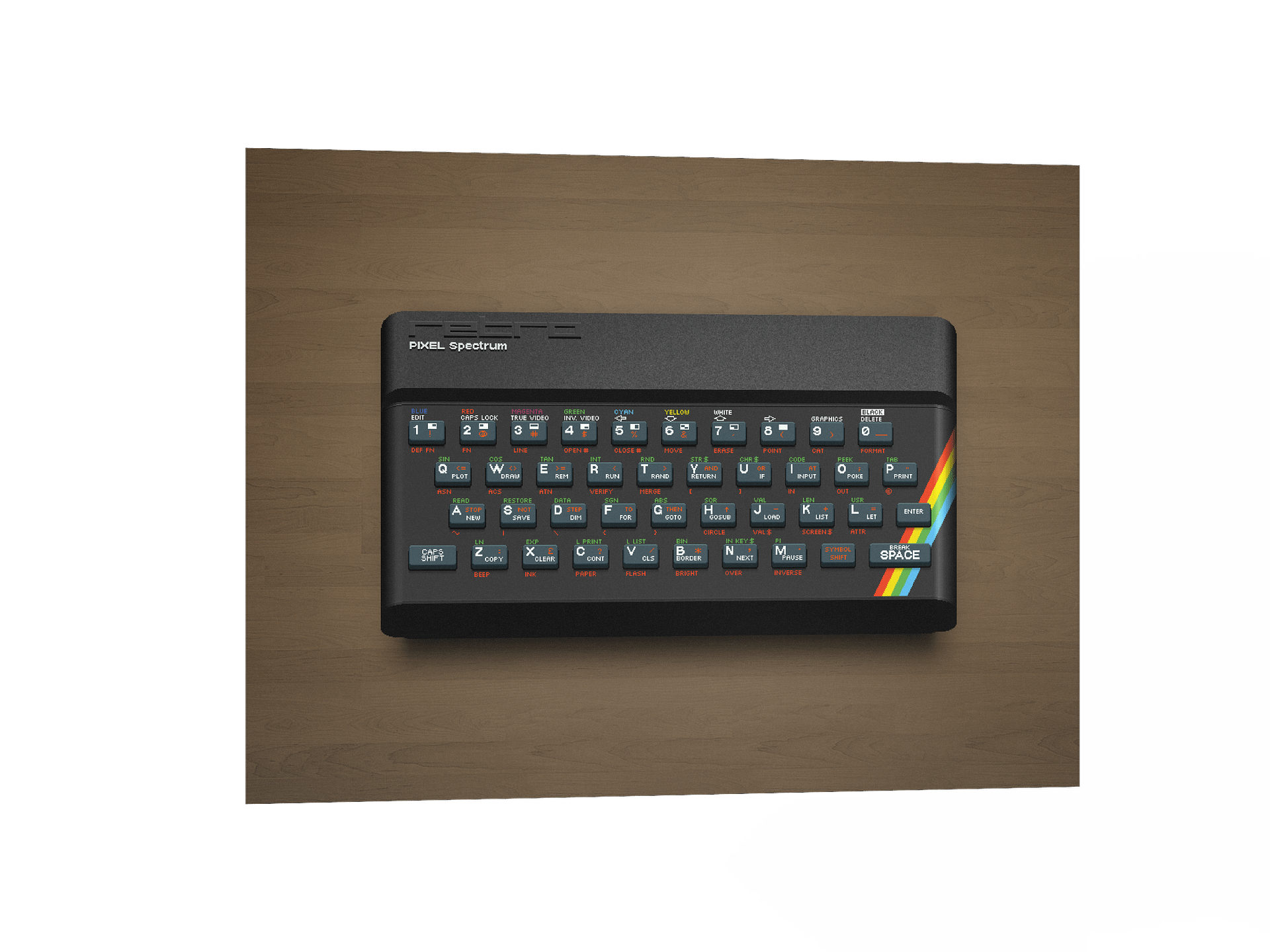 Pixel Spectrum Oak Poster product image (4)
