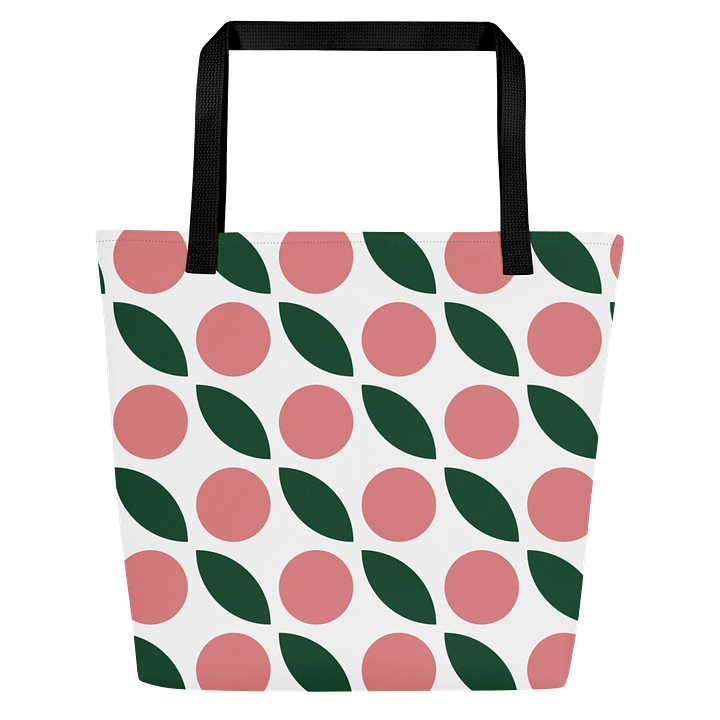 Vibrant Botanical Bliss Large Tote Bag product image (1)