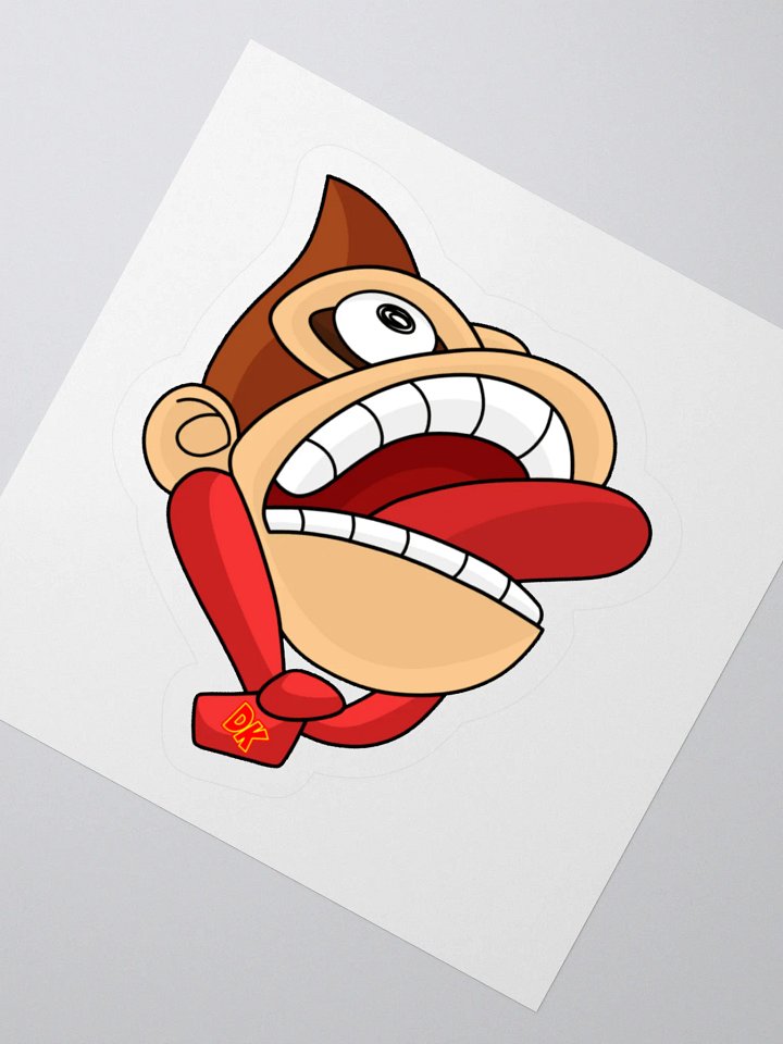Donkey Kong rage sticker product image (2)