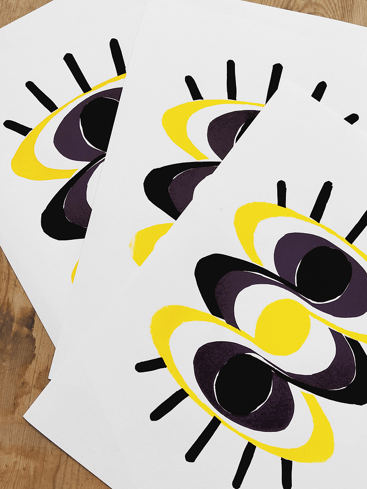 EYE Screen Print product image (2)