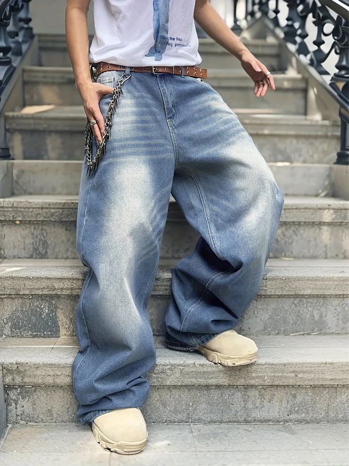 ZENTLY SPLASH Jeans – Sky Blue Edition product image (1)