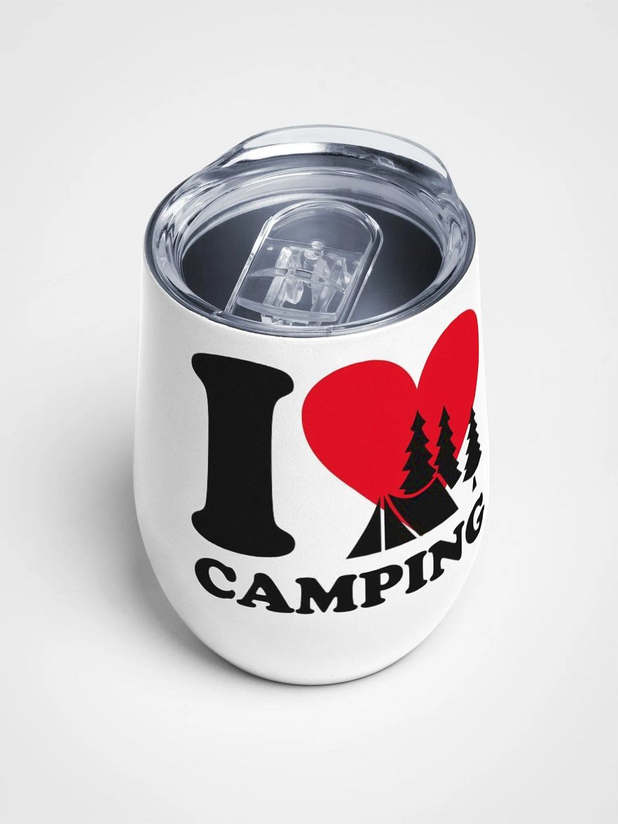 I Love Camping Wine Tumbler product image (4)