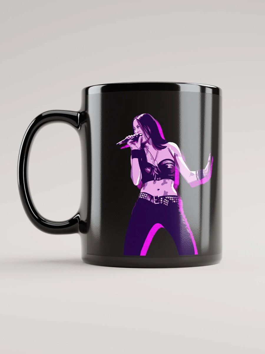 Joyce Lee Purple Graphic Mug (Black) product image (6)