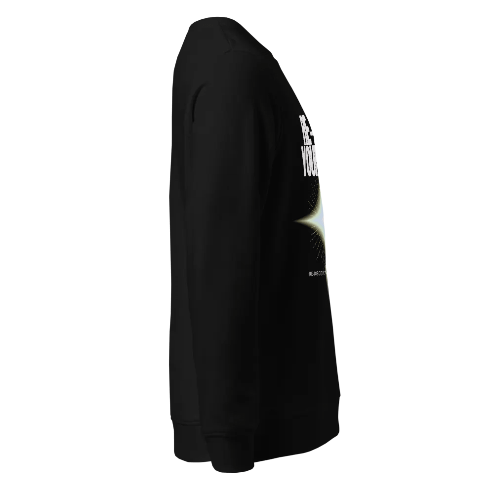 Re-Mind-Your-Self Radiant Soul Organic Sweatshirt product image (4)