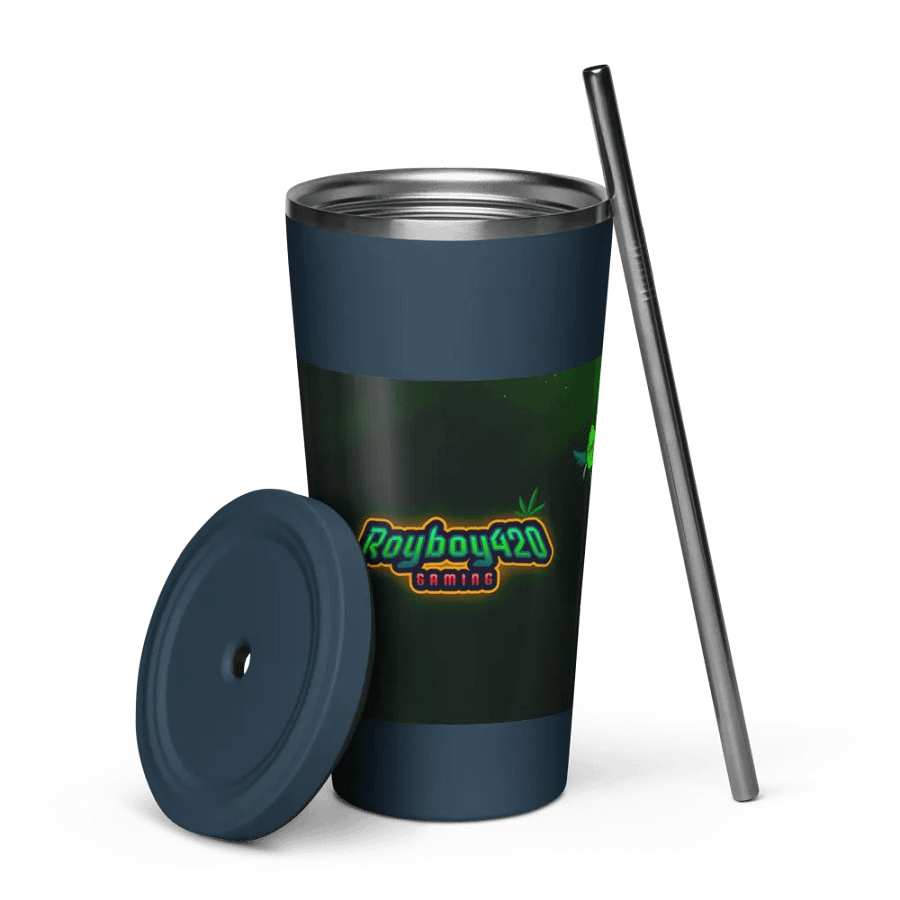 Royboy420Gaming Insulated Tumbler With Straw product image (5)