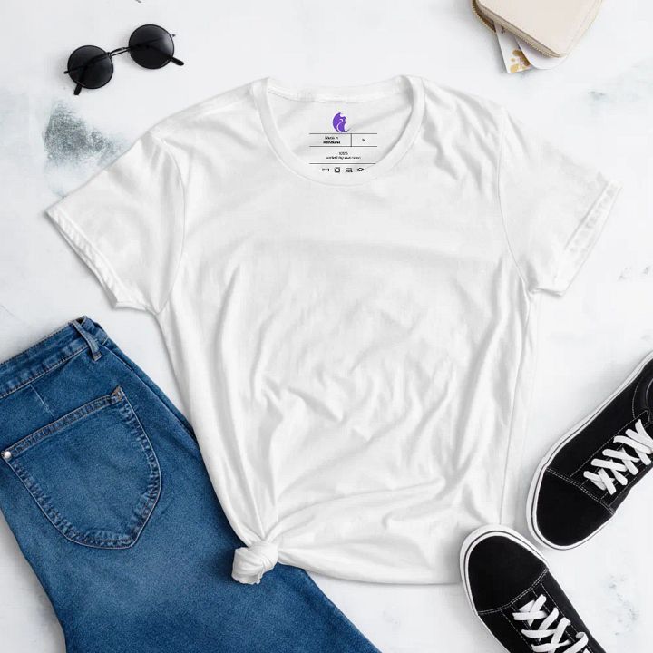 KawaiiKitten Simple White Tee product image (2)