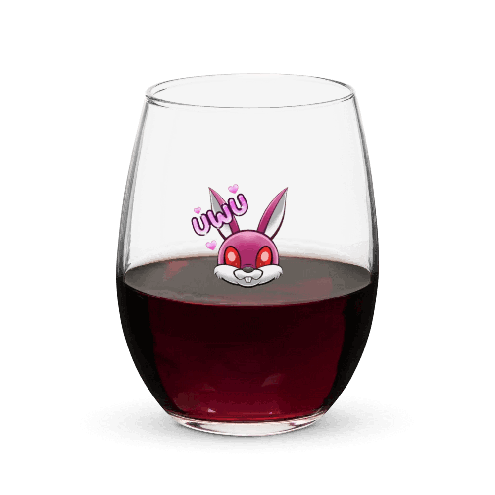 Miss Wabbit Wine Glass product image (5)