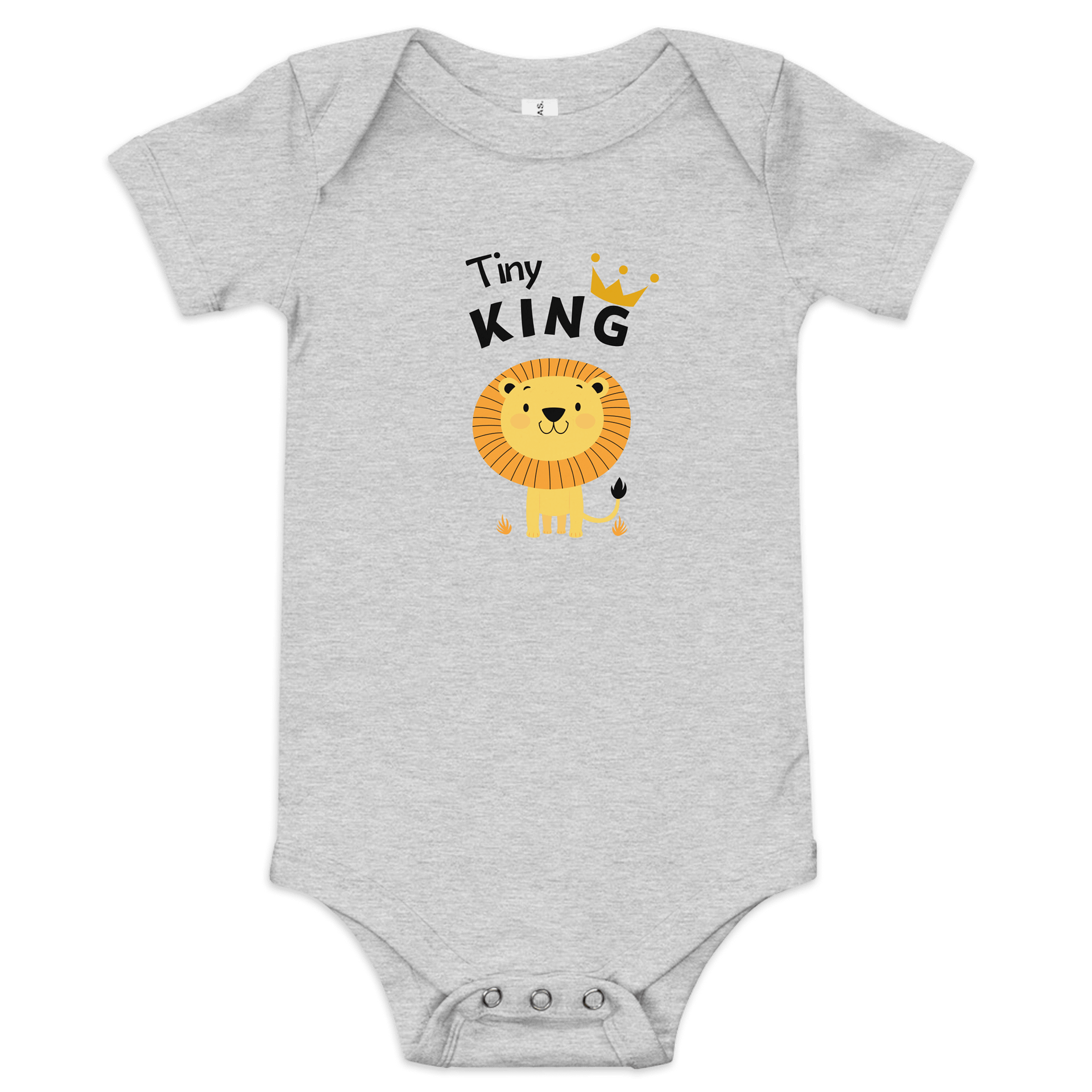 Crown Your Little Prince: The "Tiny King" Lion Onesie product image (1)