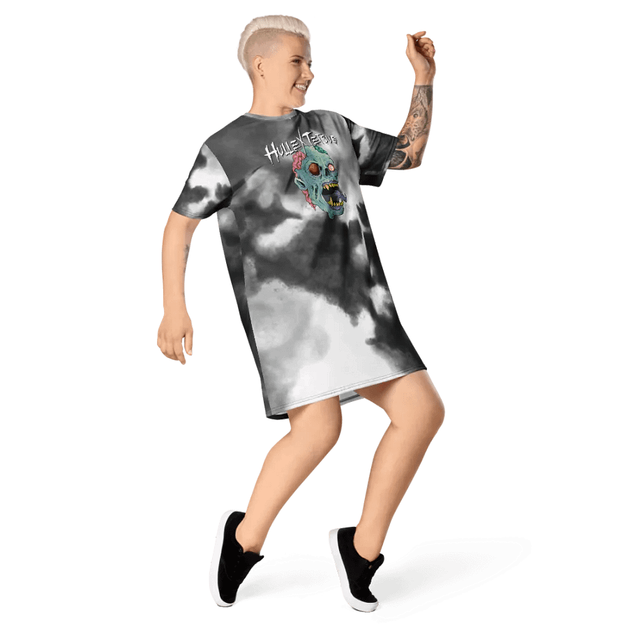 Gimme Brain T-Shirt Dress (HulleVane Design) product image (8)