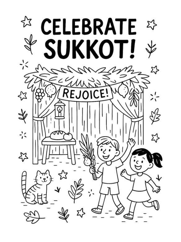 Sukkot Activity Bundle (Printable) product image (5)