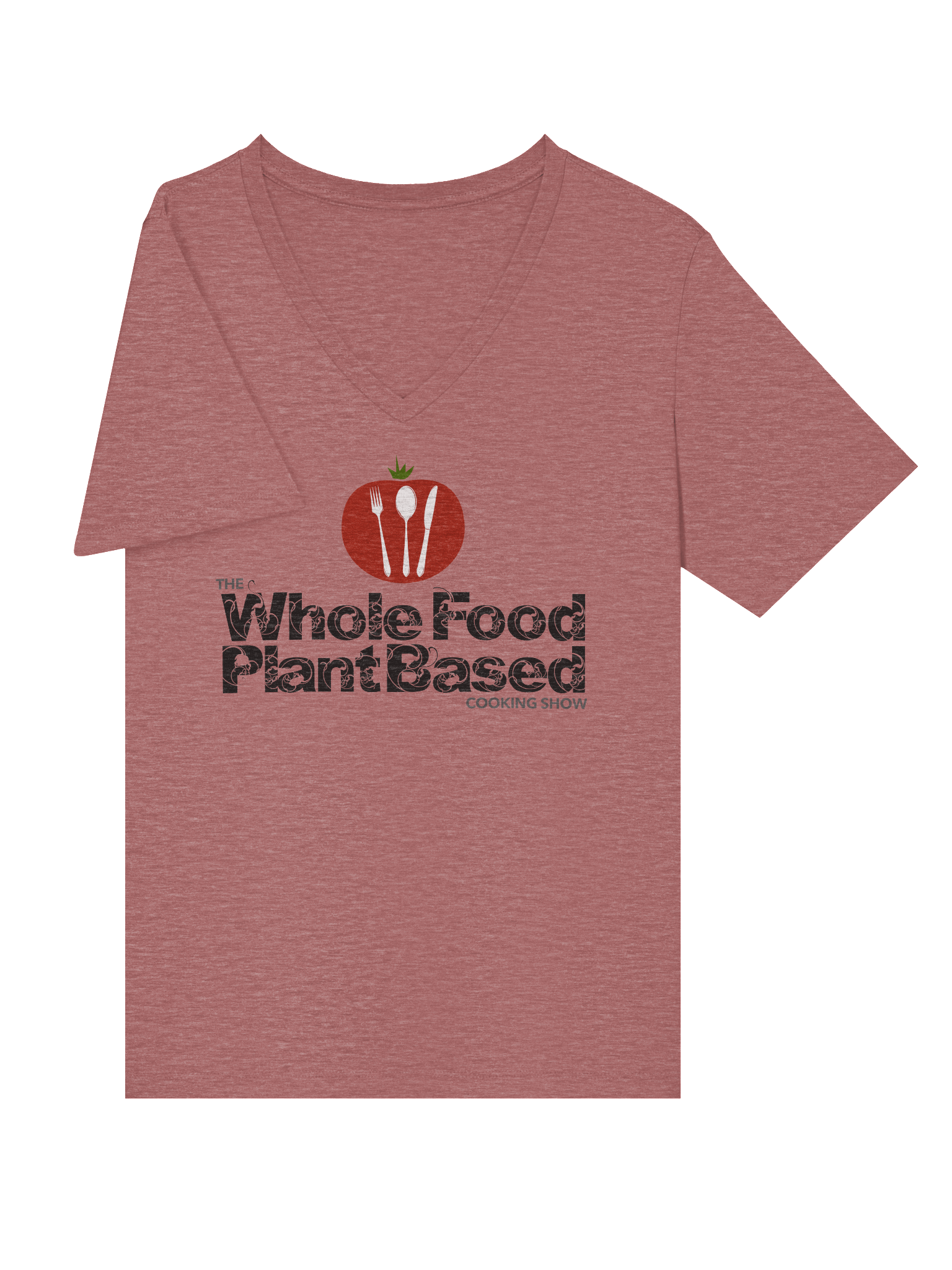 The Whole Food Plant Based Cooking Show Women's Tee Light product image (25)