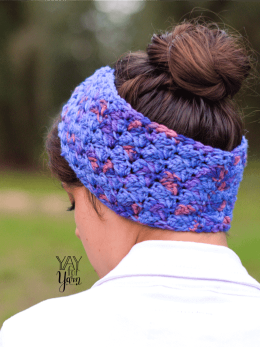 Twisted Earwarmer - PDF Headband Crochet Pattern & Video Tutorial product image (2)
