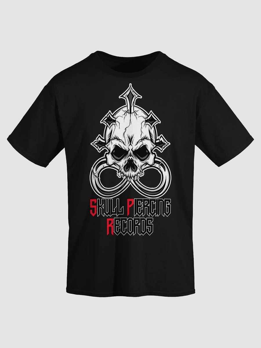 Skull Piercing Records Logo T-Shirt product image (3)