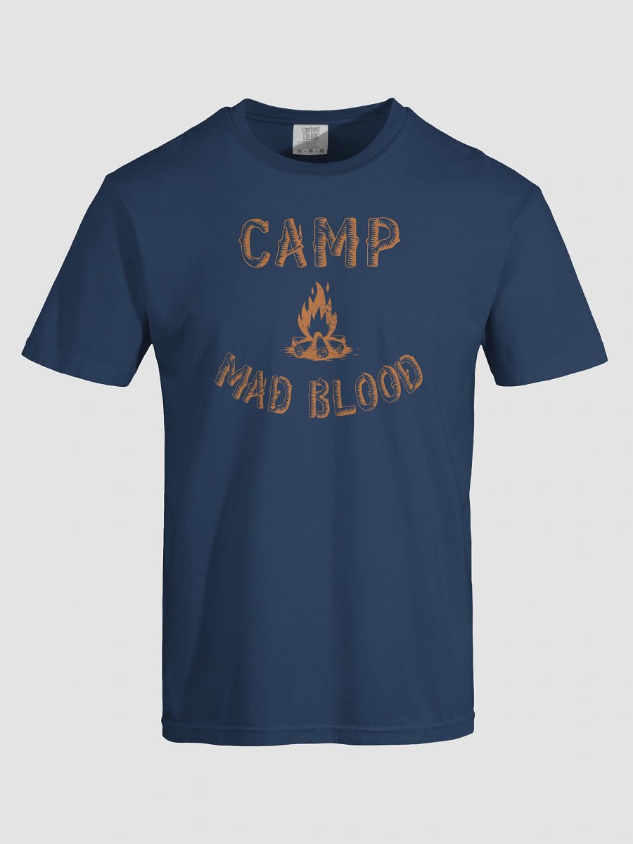 Camp Mad Blood Comfort Colors T - Navy product image (5)