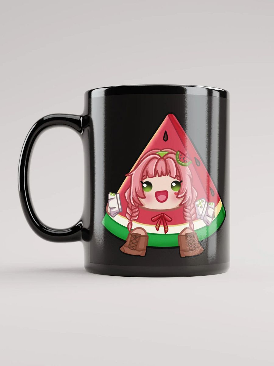 Charity Melon Glossy Black Mug product image (11)