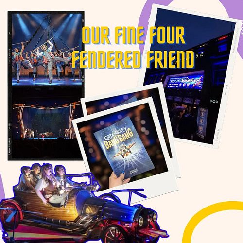 🎭 REVIEW
⭐️⭐️⭐️⭐️/5

I will confess that I have never seen the chitty chitty Bang Bang movie, so I went into this show blind ...