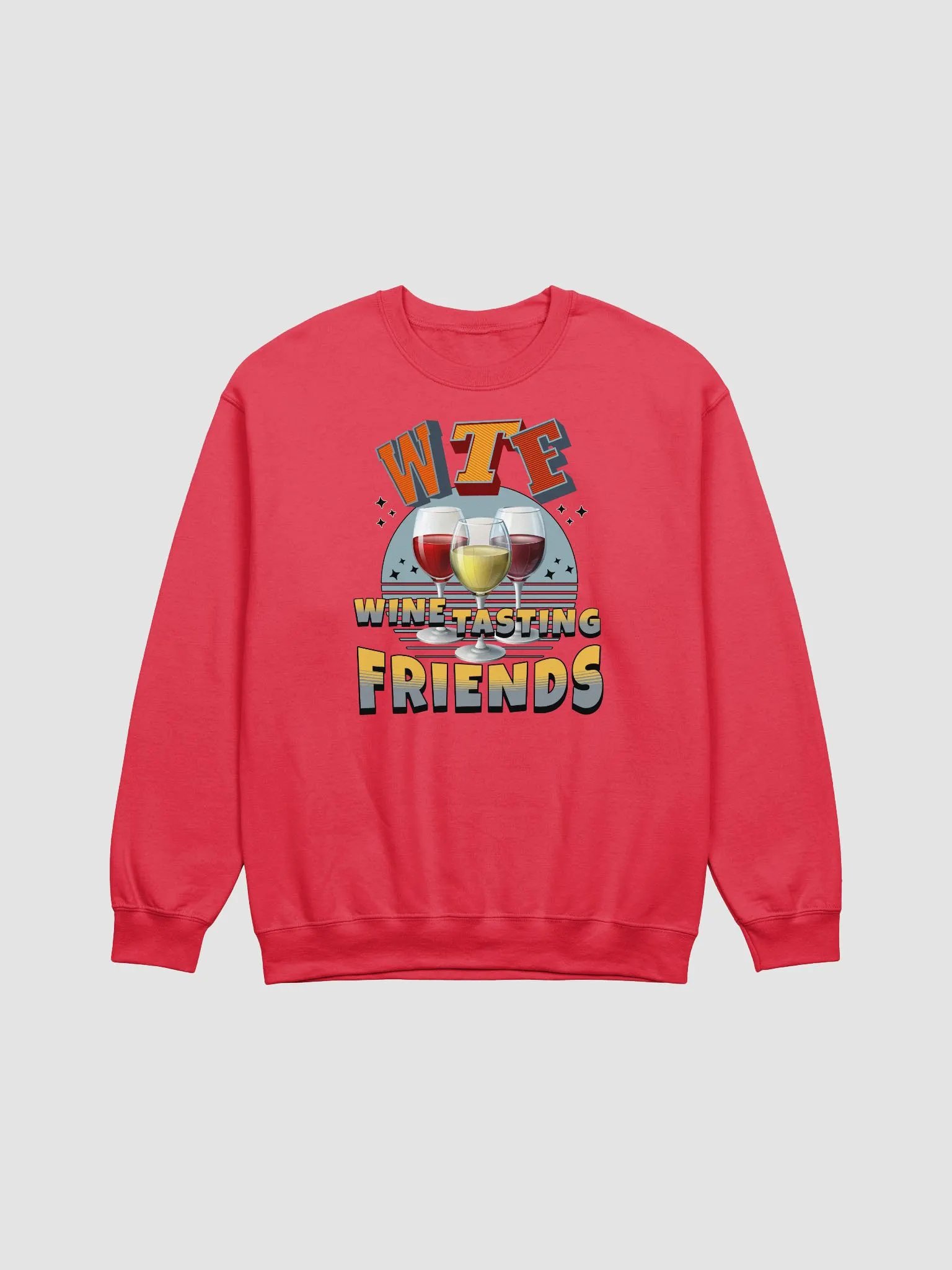 WTF Wine Tasting Friends Crewneck product image (15)