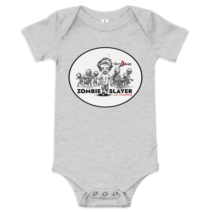 Zombie Slayer Baby Short Sleeve One Piece product image (7)