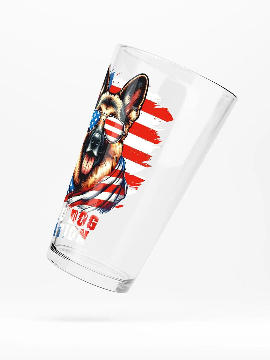 American German Shepherd - 16oz Pint Glass product image (5)