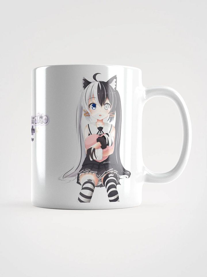 All White Mug - Byakko Heart Pillow Edition product image (2)