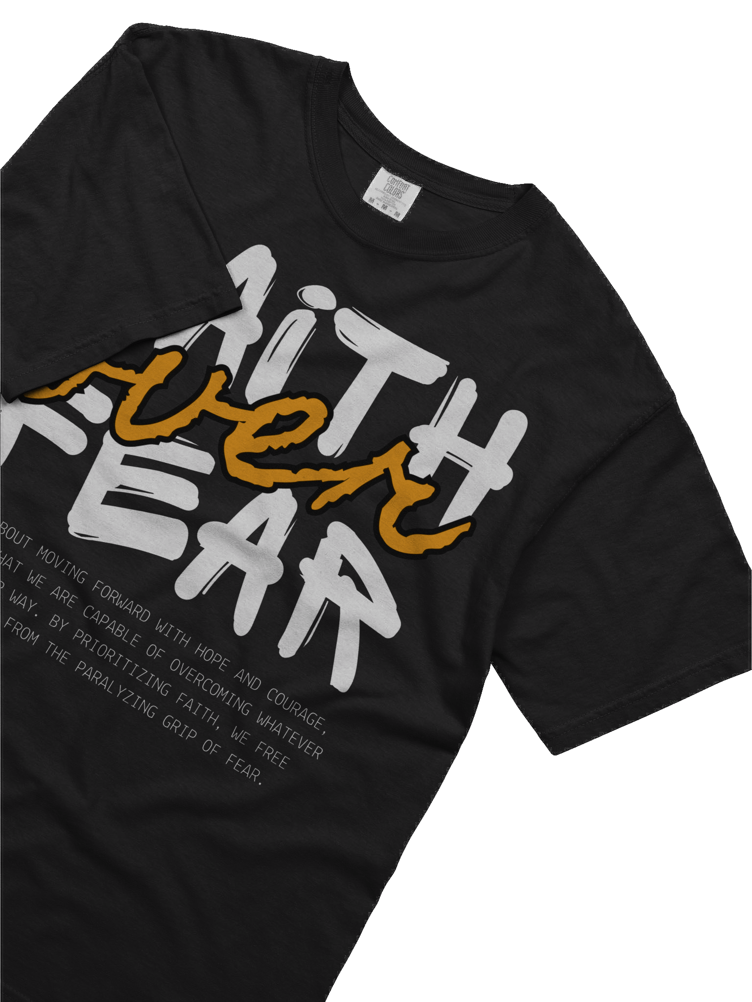 Faith Over Fear T-Shirt – Studio Life University Collection product image (5)