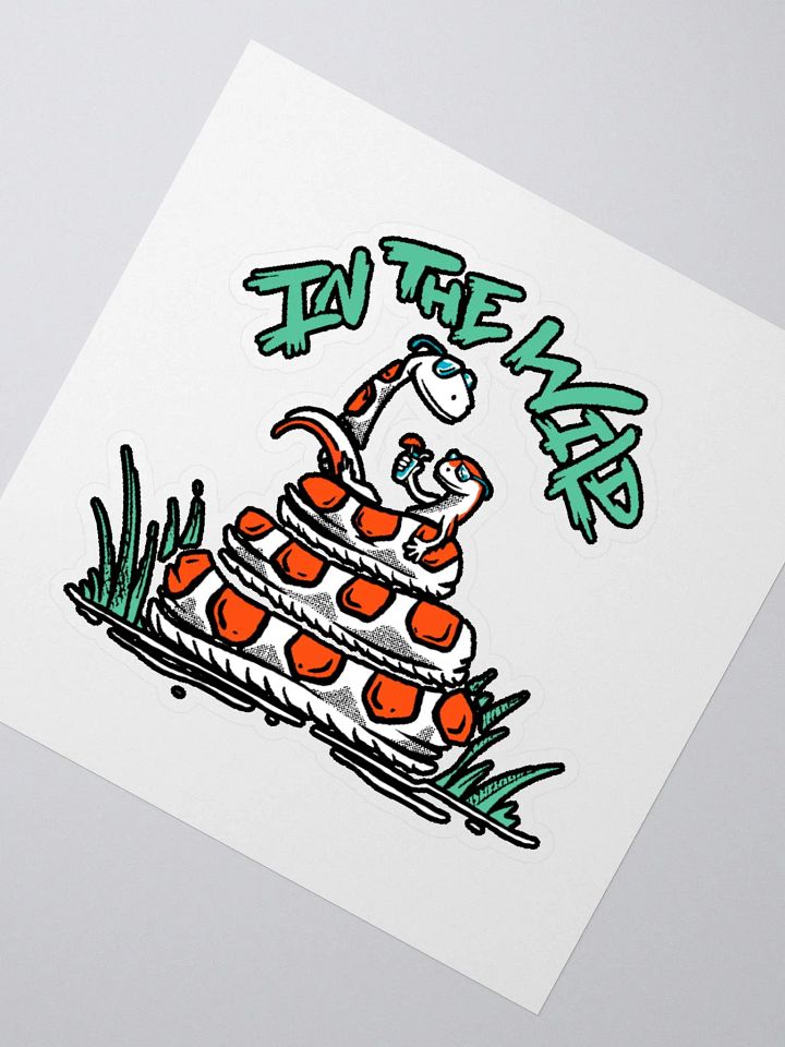 Snake & Salamander Sticker product image (4)