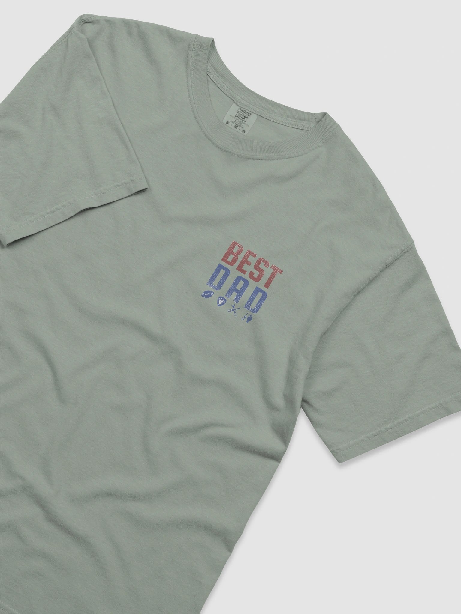 Grunge Best Dad Tool Icons T-Shirt product image (46)