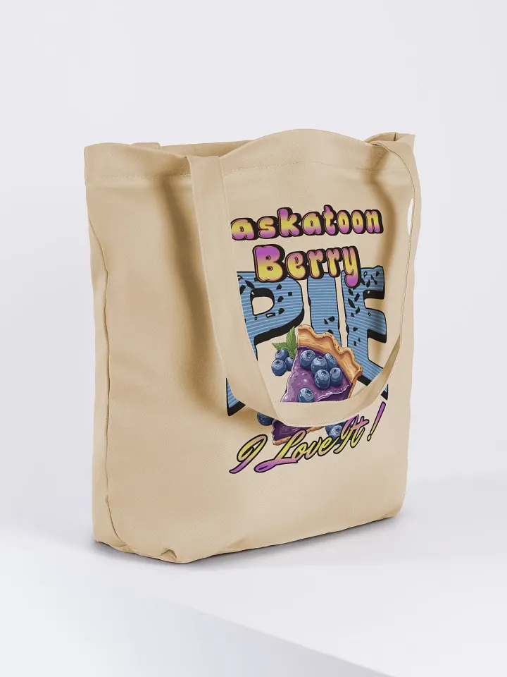 Saskatoon Berry Pie I Love It Eco Tote product image (4)