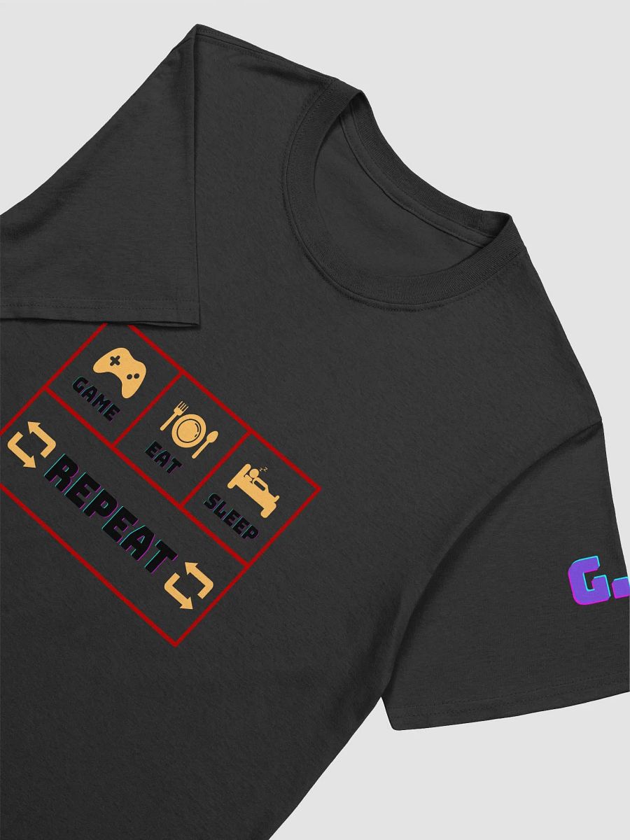 Game, Eat, Sleep, Repeat Unisex Tee product image (3)