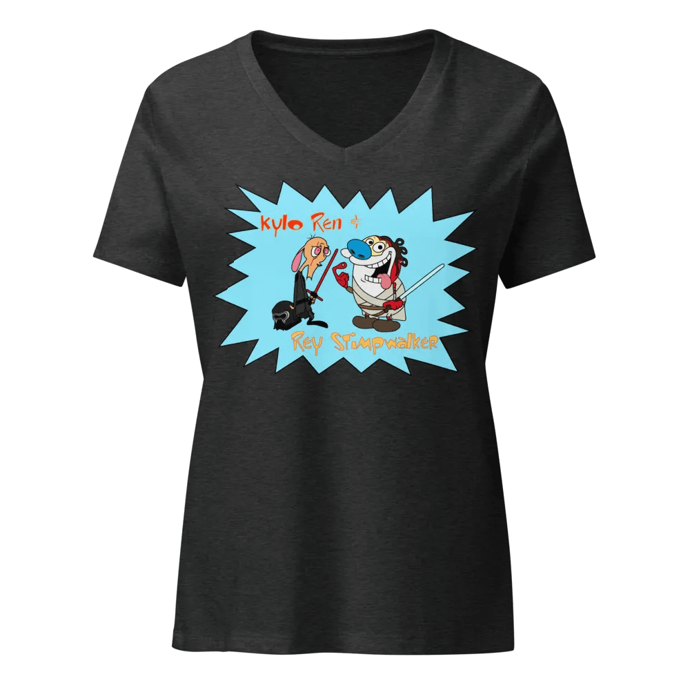 Kylo Ren & Rey Stimpwalker V Neck product image (3)