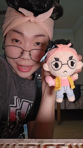Aunty Kea plushie pre-orders end in 2 days!!! Go go go!!! ♥️♥️♥️♥️♥️ Link in bio for a link to the plushie. Use the little Ke...