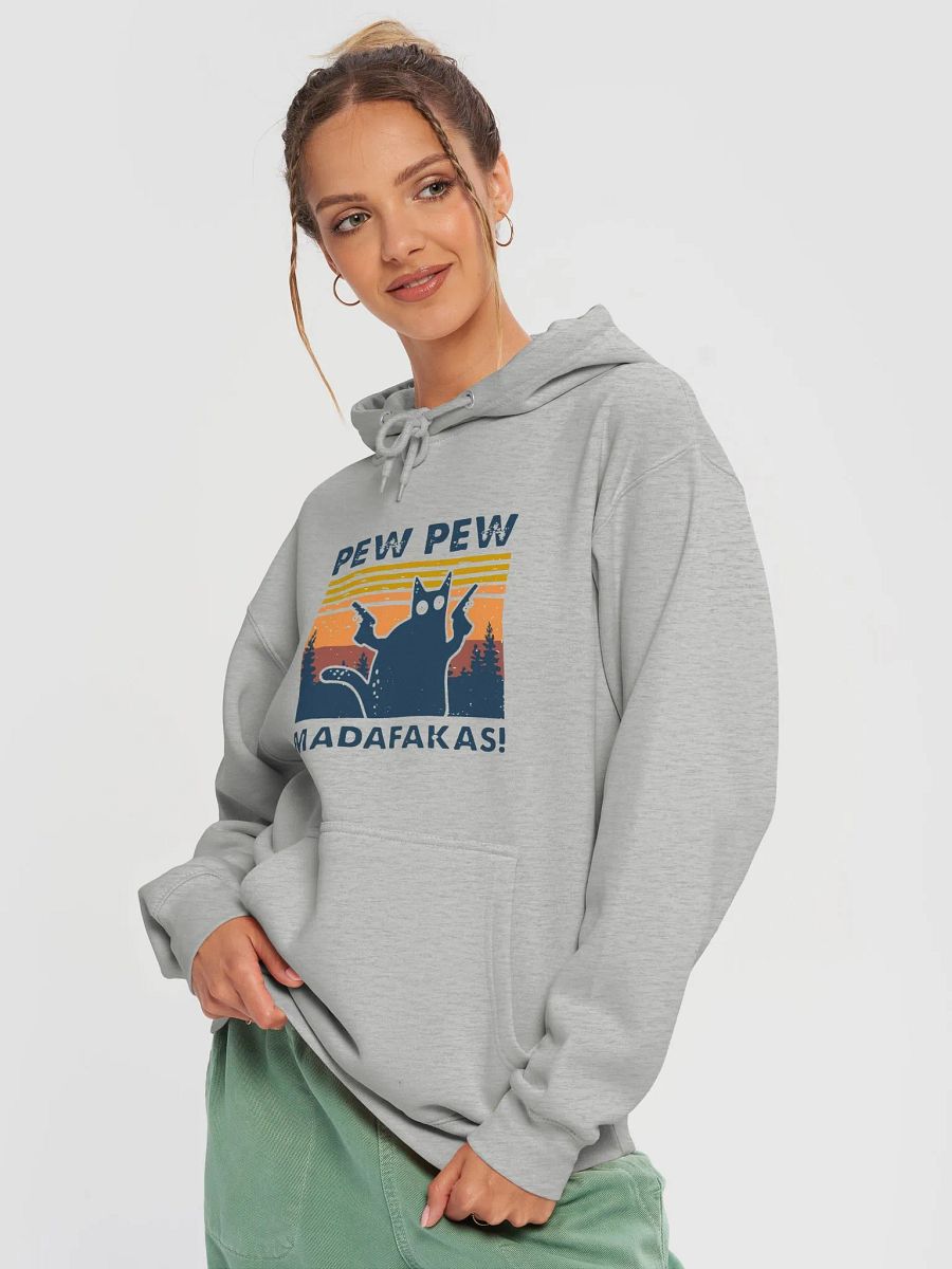 Pew Pew Meme Cat Hoodie product image (8)