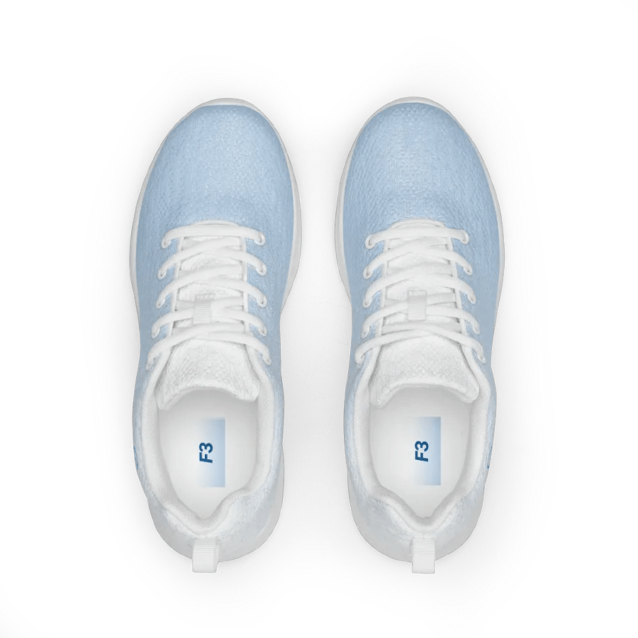 F3 Horse Logo Women's Athletic Shoes ( Light Blue ) product image (1)