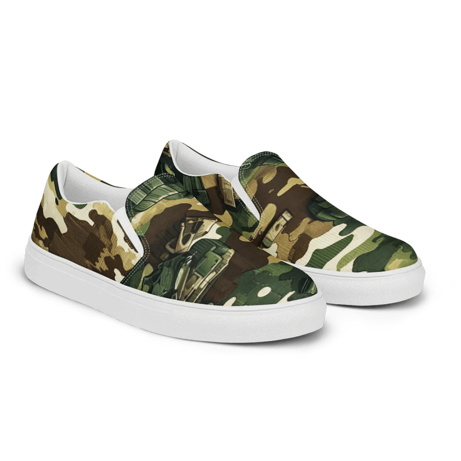 Gun Range Certified: Army Slip on Sneakers product image (10)