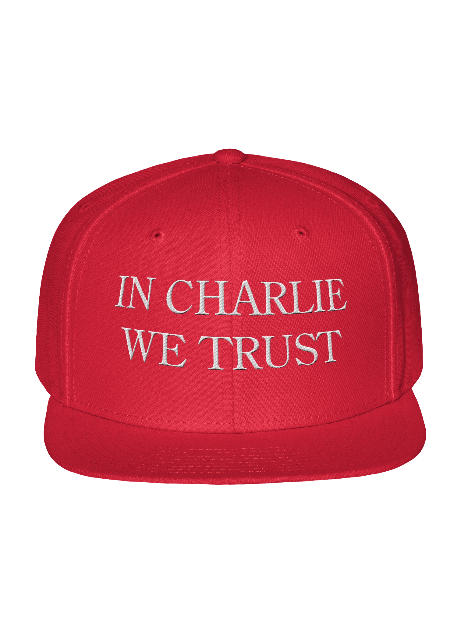 In Charlie We Trust Otto Wool Blend Snapback Cap product image (1)