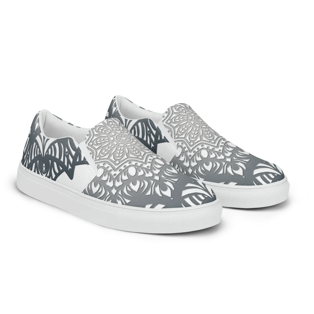 Mandala Symmetry Women's Slip-Ons product image (12)