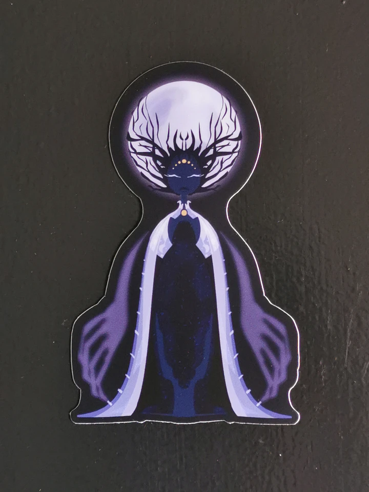 Moon Goddess Vinyl Sticker product image (1)