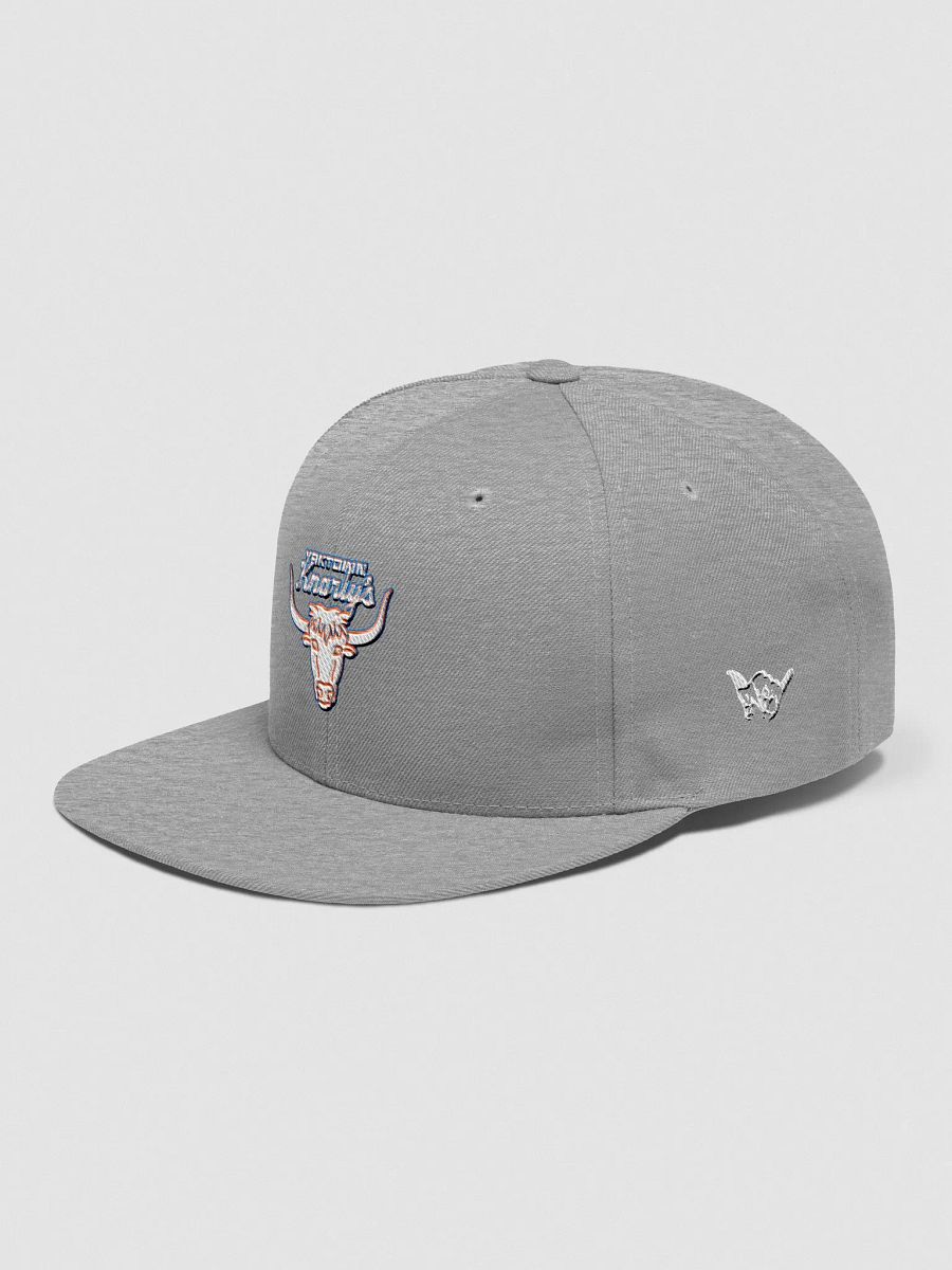 Yaktown Knarly's Embroidered Snapback (Heather Grey) product image (3)