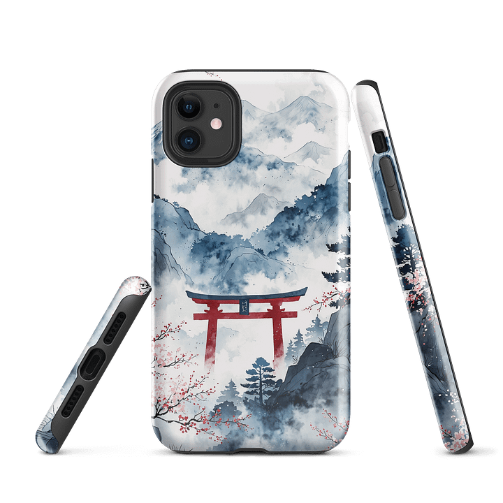 Serene Torii Gate iPhone® Tough Case product image (1)