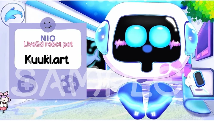 [Robot Vtuber Avatar] Nio 🍀 product image (1)