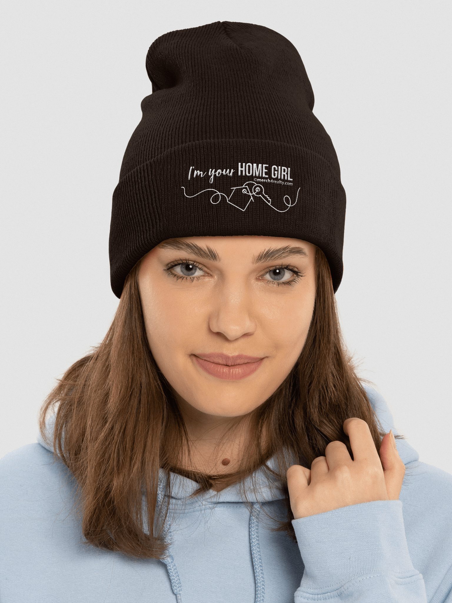 I'm your home girl Cuffed Beanie product image (18)