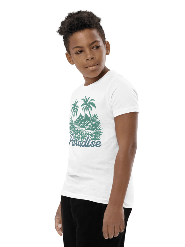 Paradise Youth T-Shirt for Kids | Soft Cotton Tee for Everyday Comfort product image (7)