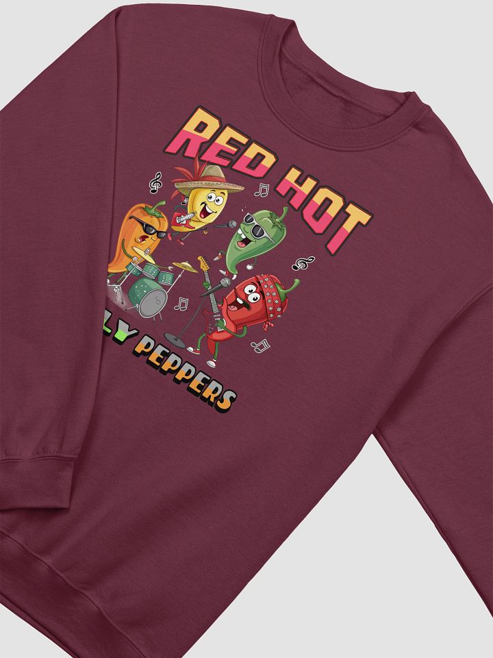Red Hot Silly Peppers Crewneck Sweatshirt product image (6)