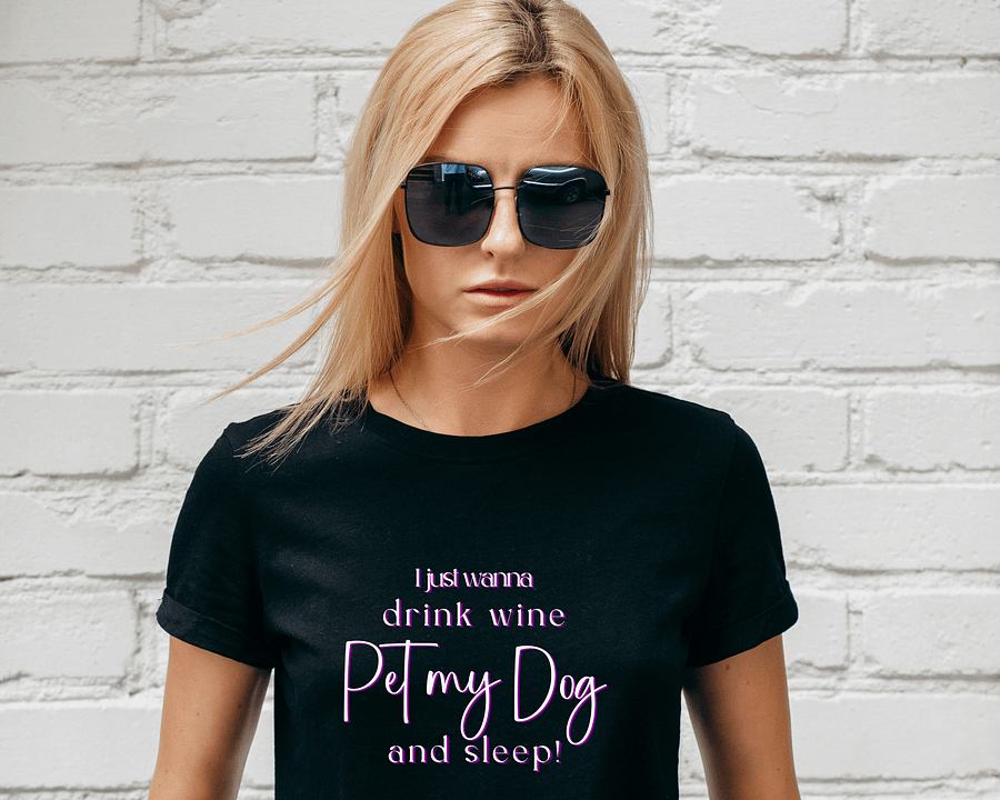 Dogs, Wine, and Sleep, the Pawfect Combo product image (1)