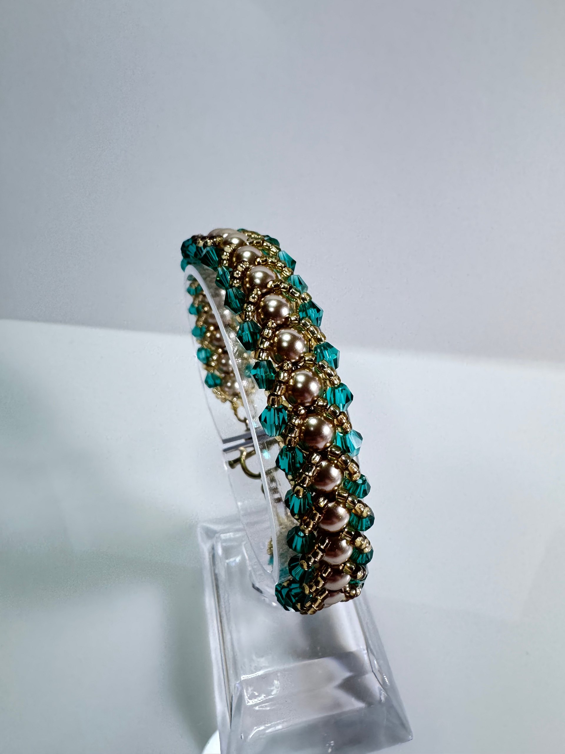 Gold Flat Spiral Bracelet product image (3)