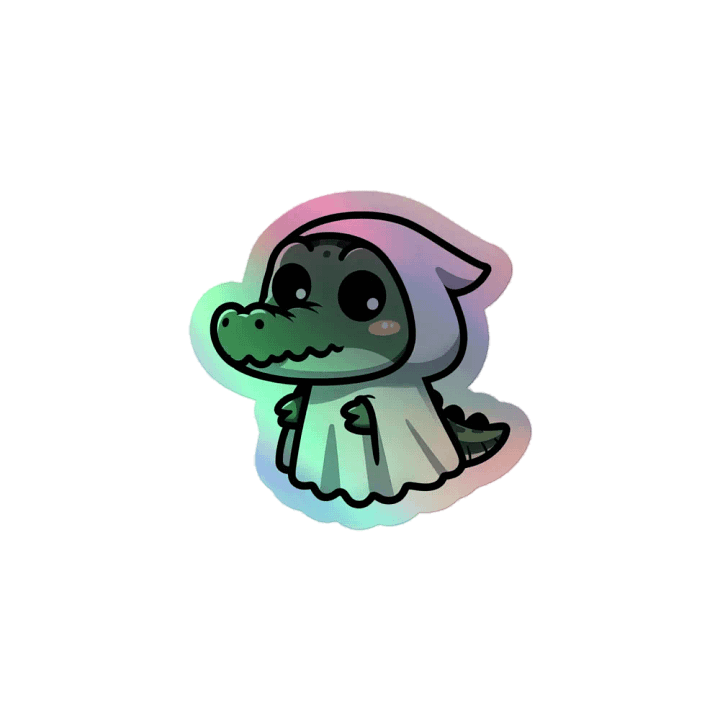 RyodileGhost Holographic Sticker Pack product image (1)