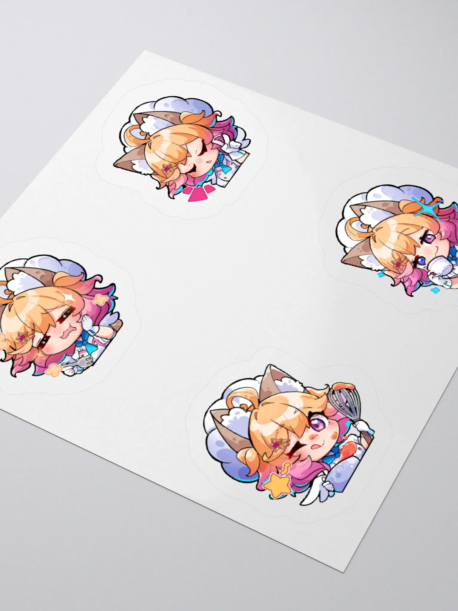 Sweet Bakery Mo Kiss Cut Stickers product image (3)