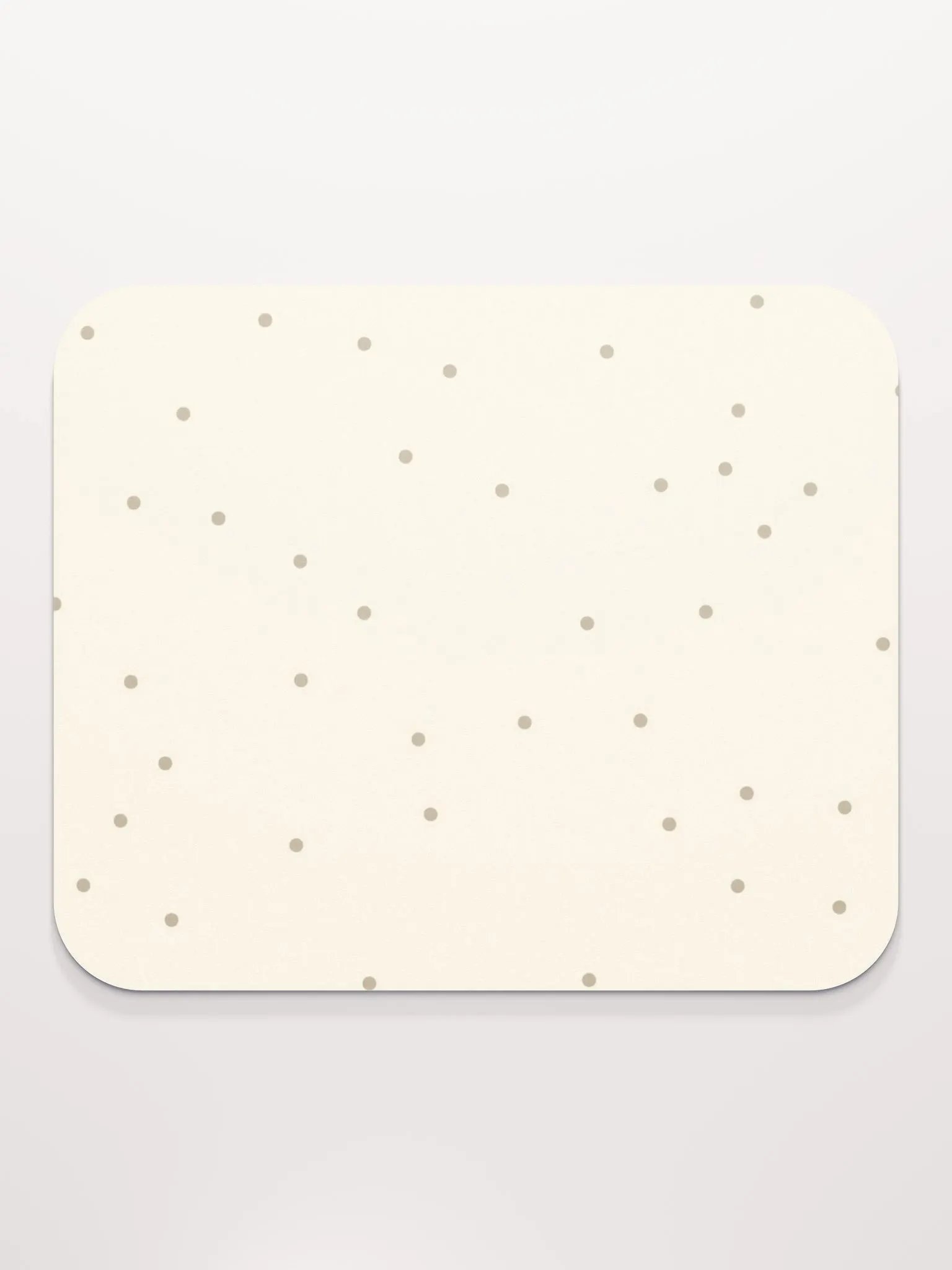 Beige Dot Bliss Mouse Pad product image (2)